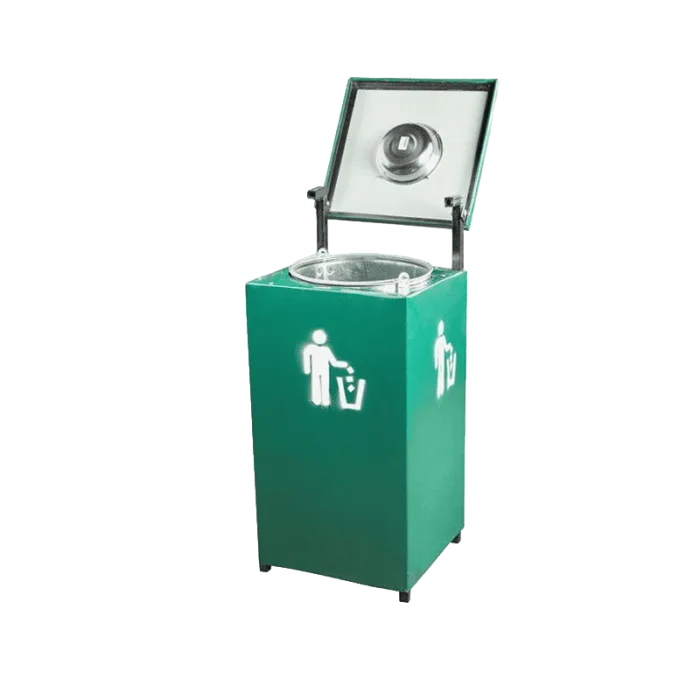 Waste Bin with Ashtray 181 - Image 2